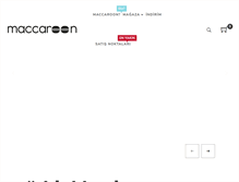 Tablet Screenshot of maccaroon.com